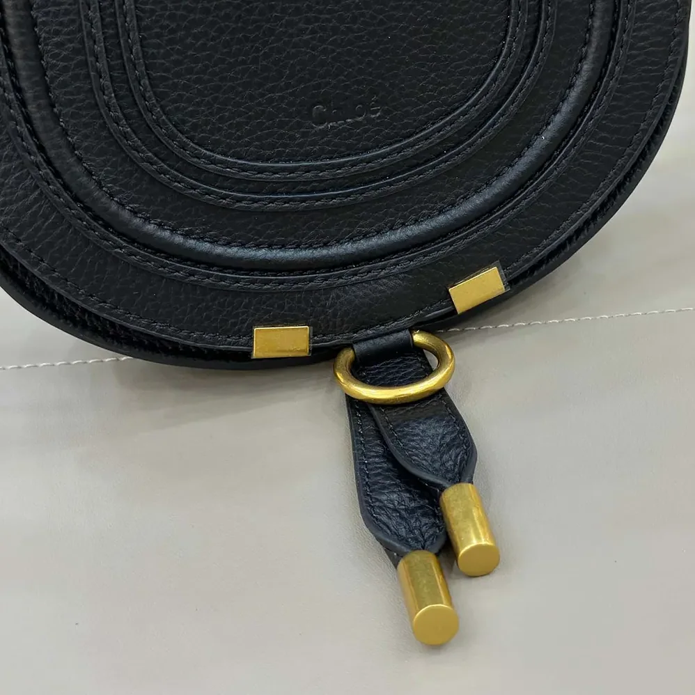 Chloe Small Marcie Saddle Bag is Crafted Leather for Women Chloe Small Marcie Saddle Bag is Crafted Leather for Women