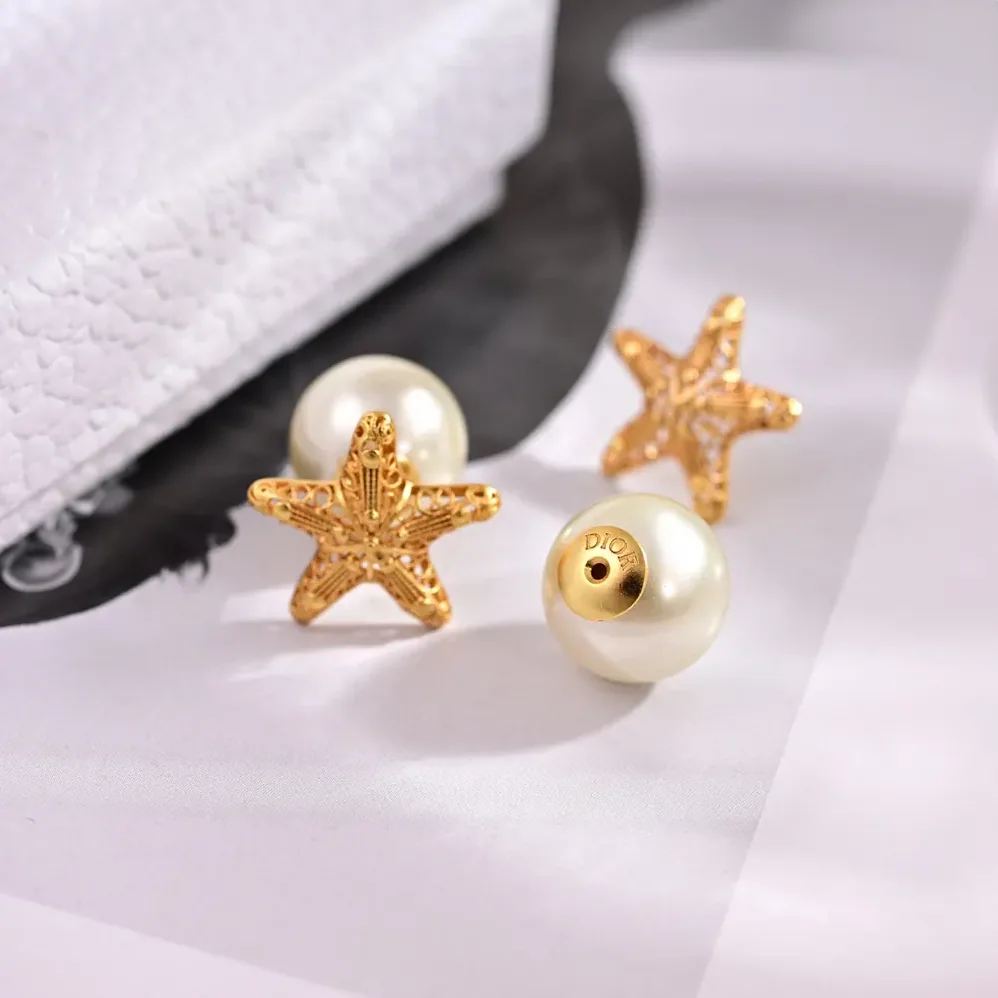 Dior Tribales Earrings Gold for Women in Finish Metal