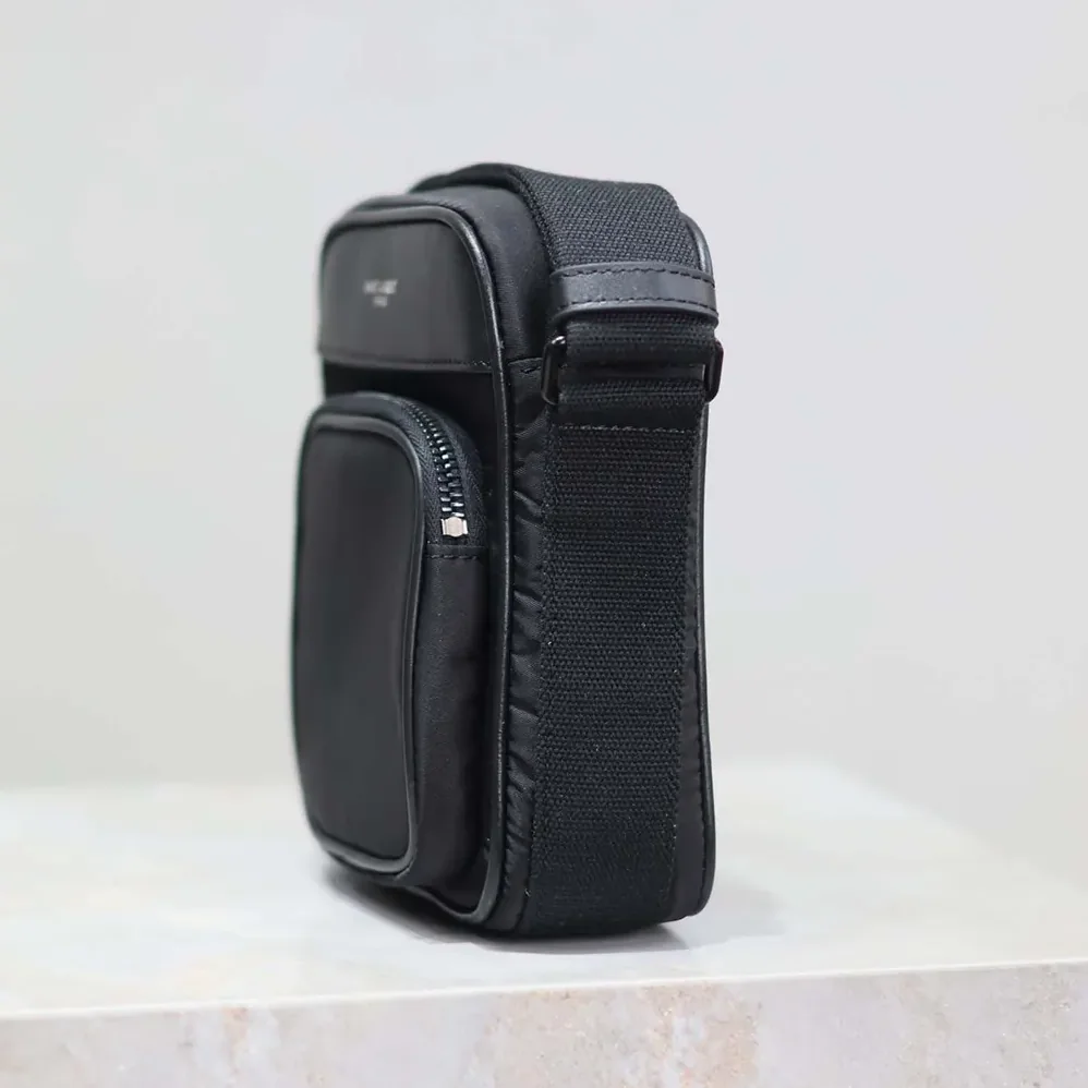 Saint Laurent YSL City Saint Laurent mini Camera Bag in Nylon for Unisex Saint Laurent YSL City Saint Laurent mini Camera Bag in Nylon for Unisex