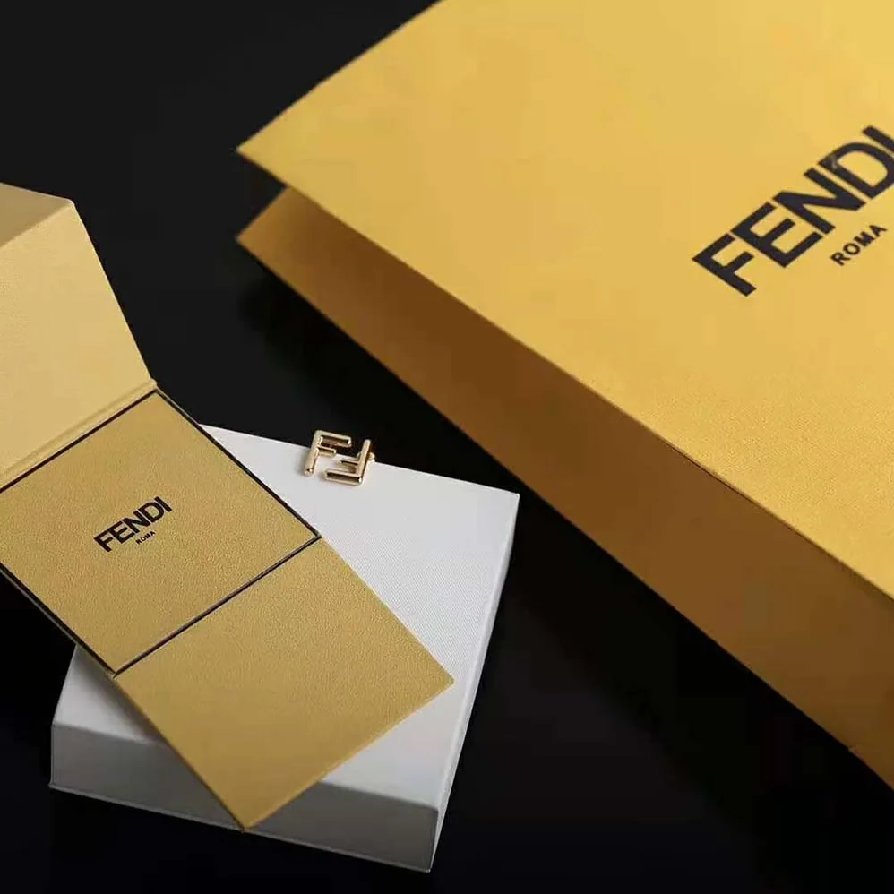 Fendi Small FF Gold for Women in color Earrings Fendi Small FF Gold for Women in color Earrings