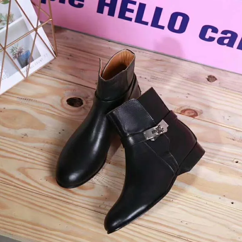Hermes Shoes Neo Ankle Boot for Women in Black Hermes Shoes Neo Ankle Boot for Women in Black
