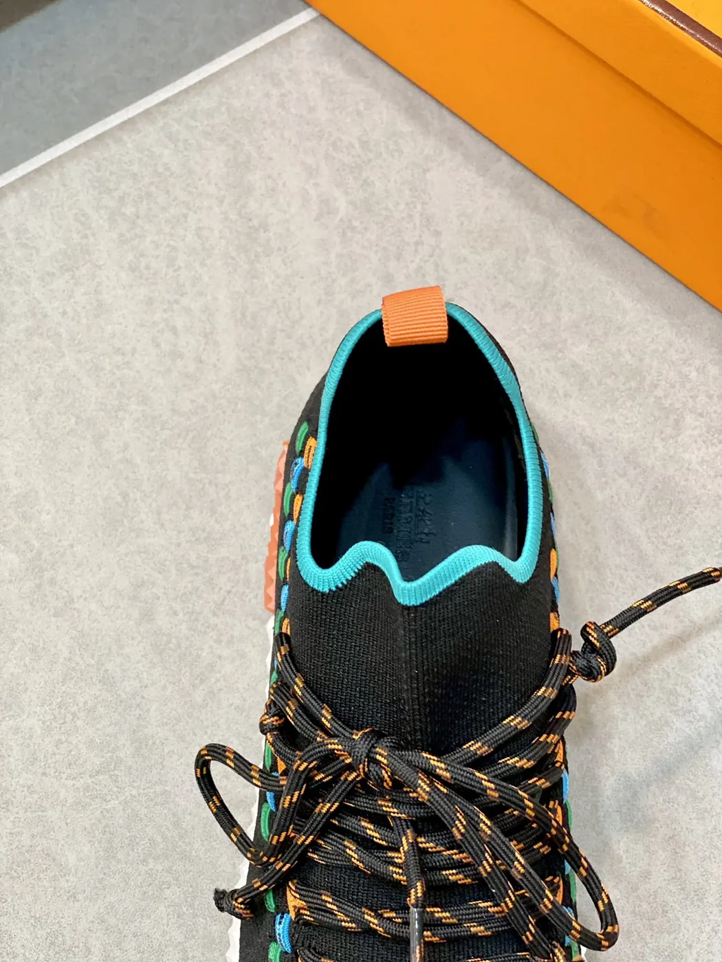 Hermes Sneakers Flex Black And Blue