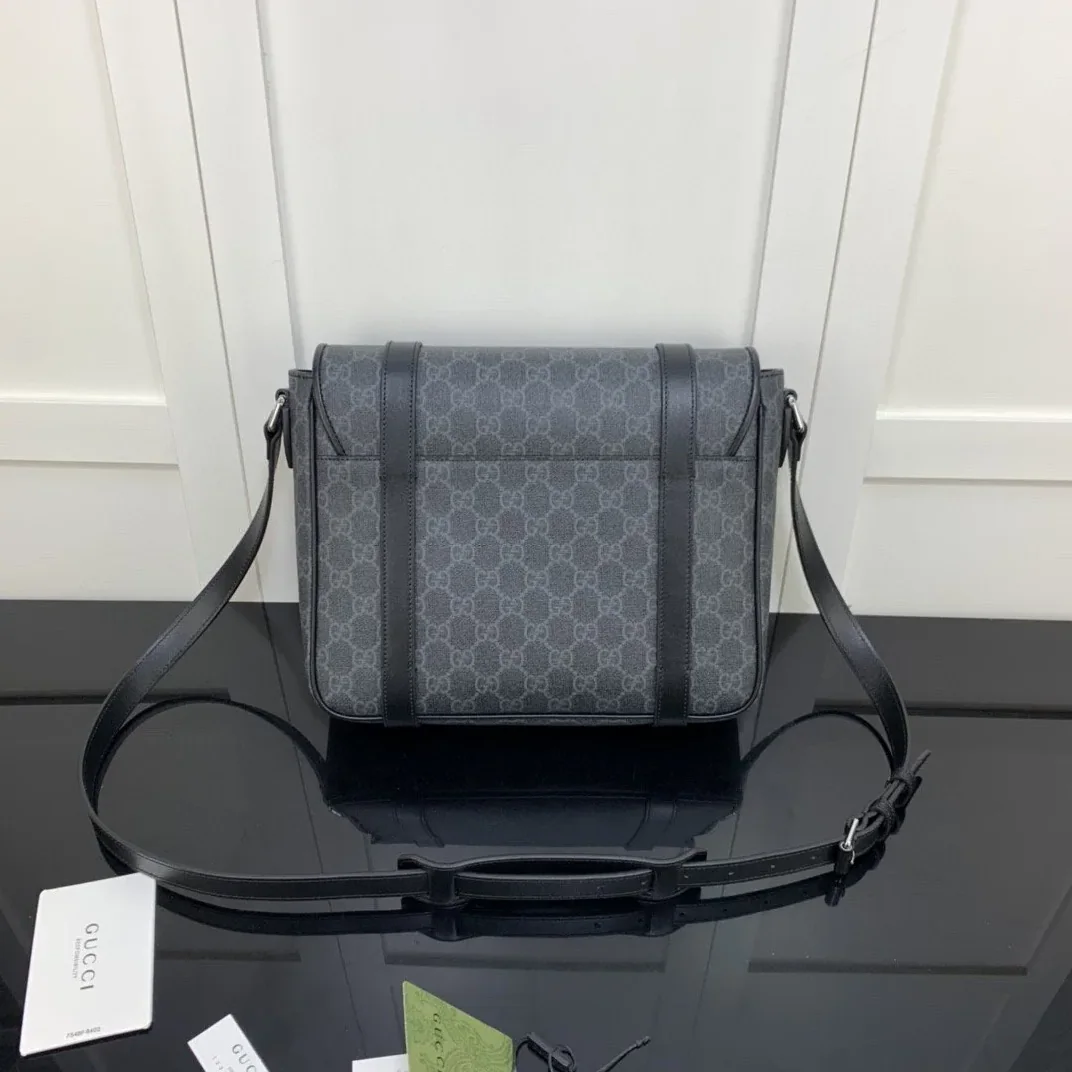 Gucci Messenger Bag Black / GG