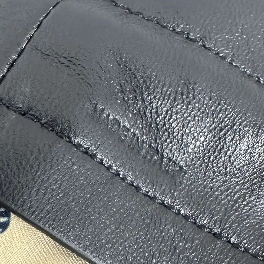 Celine Small Crystal Pouch in Lambskin for Women in Black
