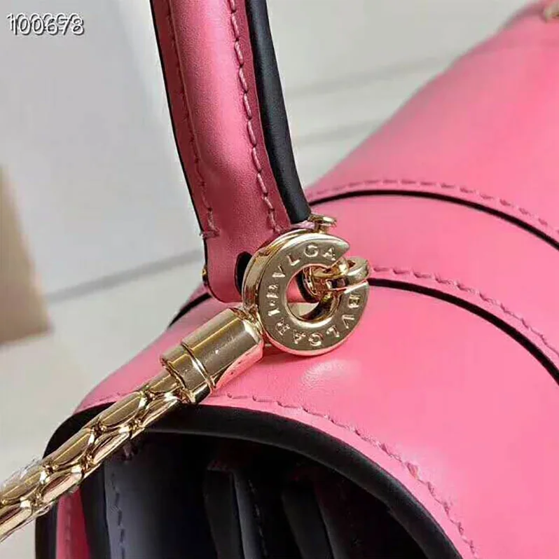 Bvlgari Serpenti Forever in Candy Quartz Calf Leather for Women in Pink