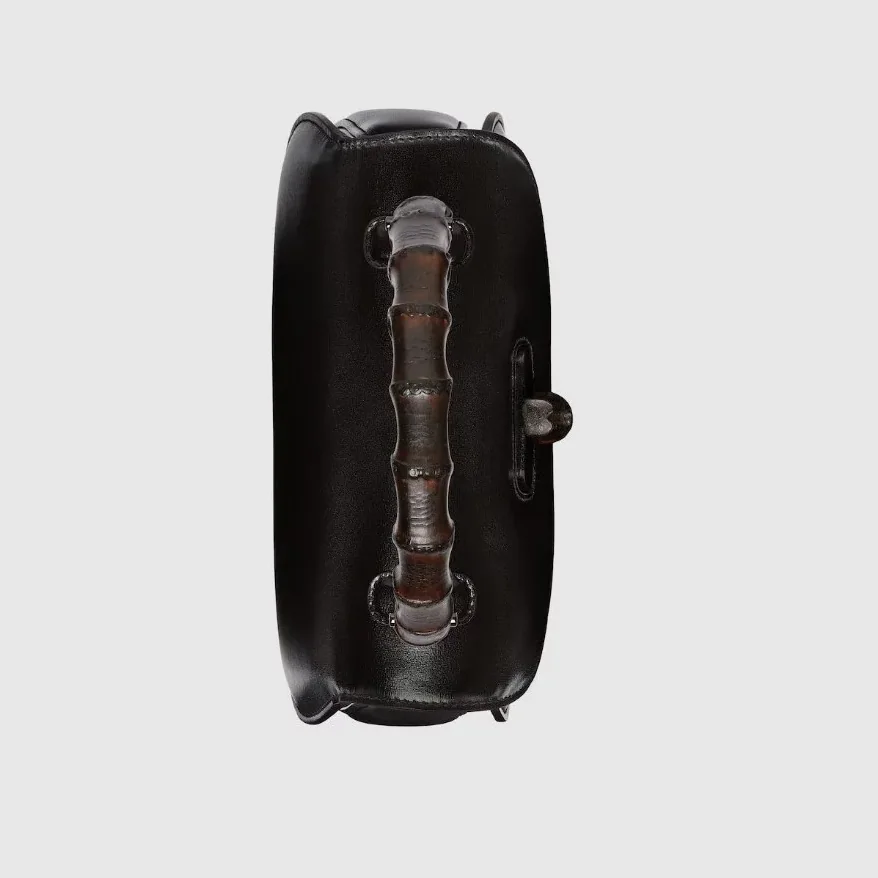 Gucci Bamboo 1947 Small Top Handle Bag in Black Gucci Bamboo 1947 Small Top Handle Bag in Black