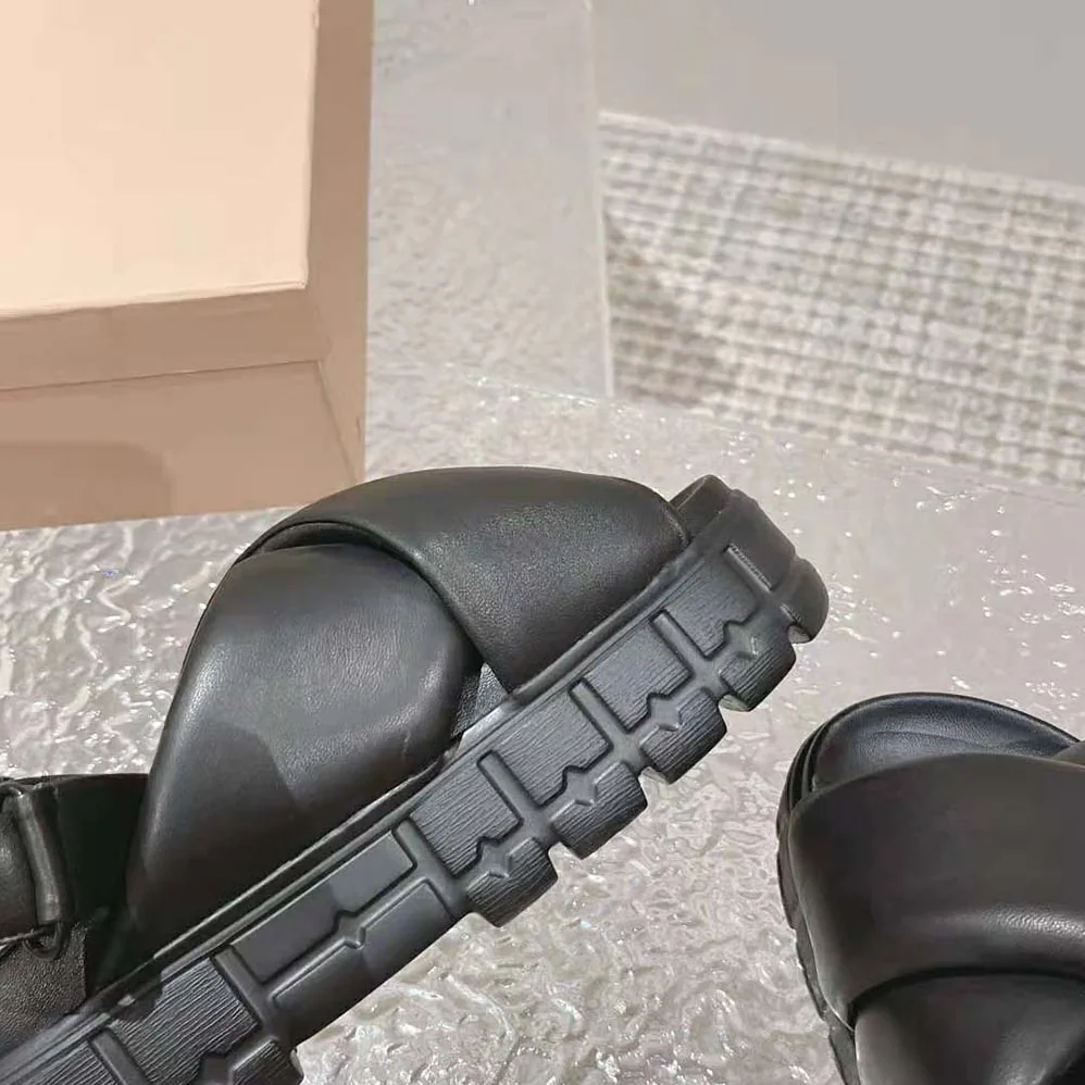 Miu Miu Sporty Nappa Leather Sandals for Women in Black Miu Miu Sporty Nappa Leather Sandals for Women in Black