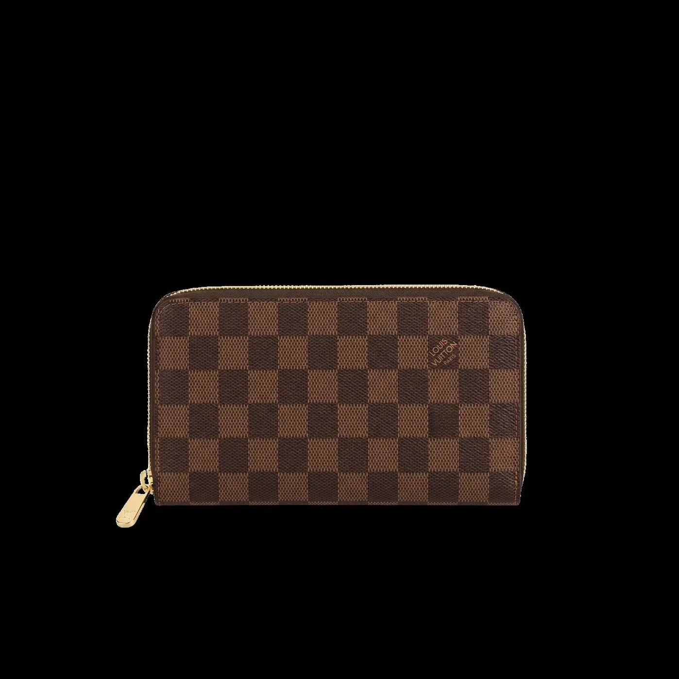 Louis Vuitton Clemence Wallet Damier Ebene Canvas