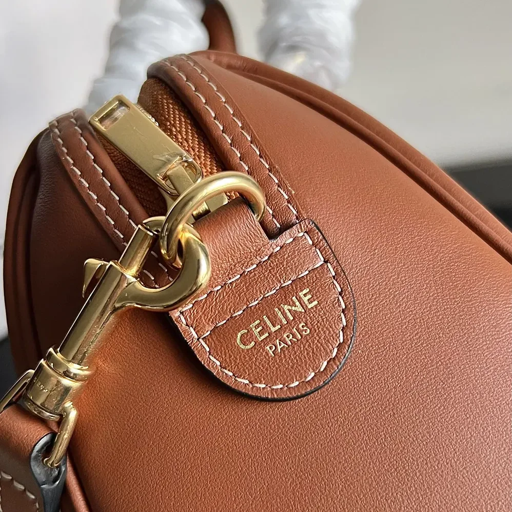 Celine Small Boston in Smooth Calfskin for Women in Brown Celine Small Boston in Smooth Calfskin for Women in Brown