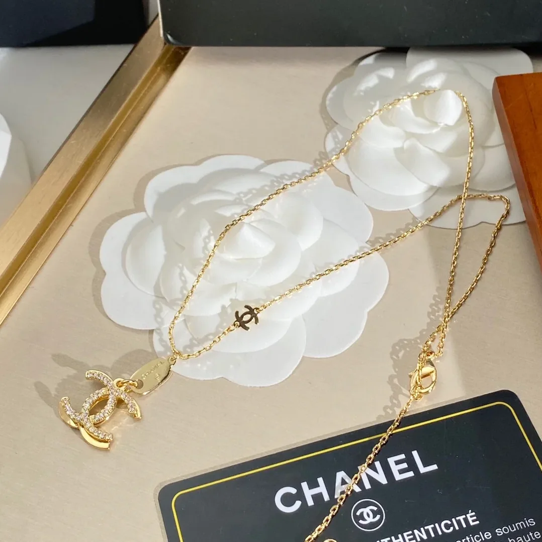 Chanel Double C Necklace Gold Chanel Double C Necklace Gold