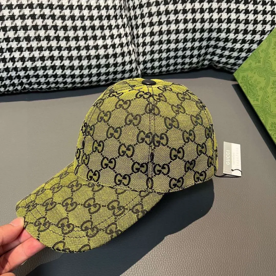 Gucci Baseball Hat Yellow