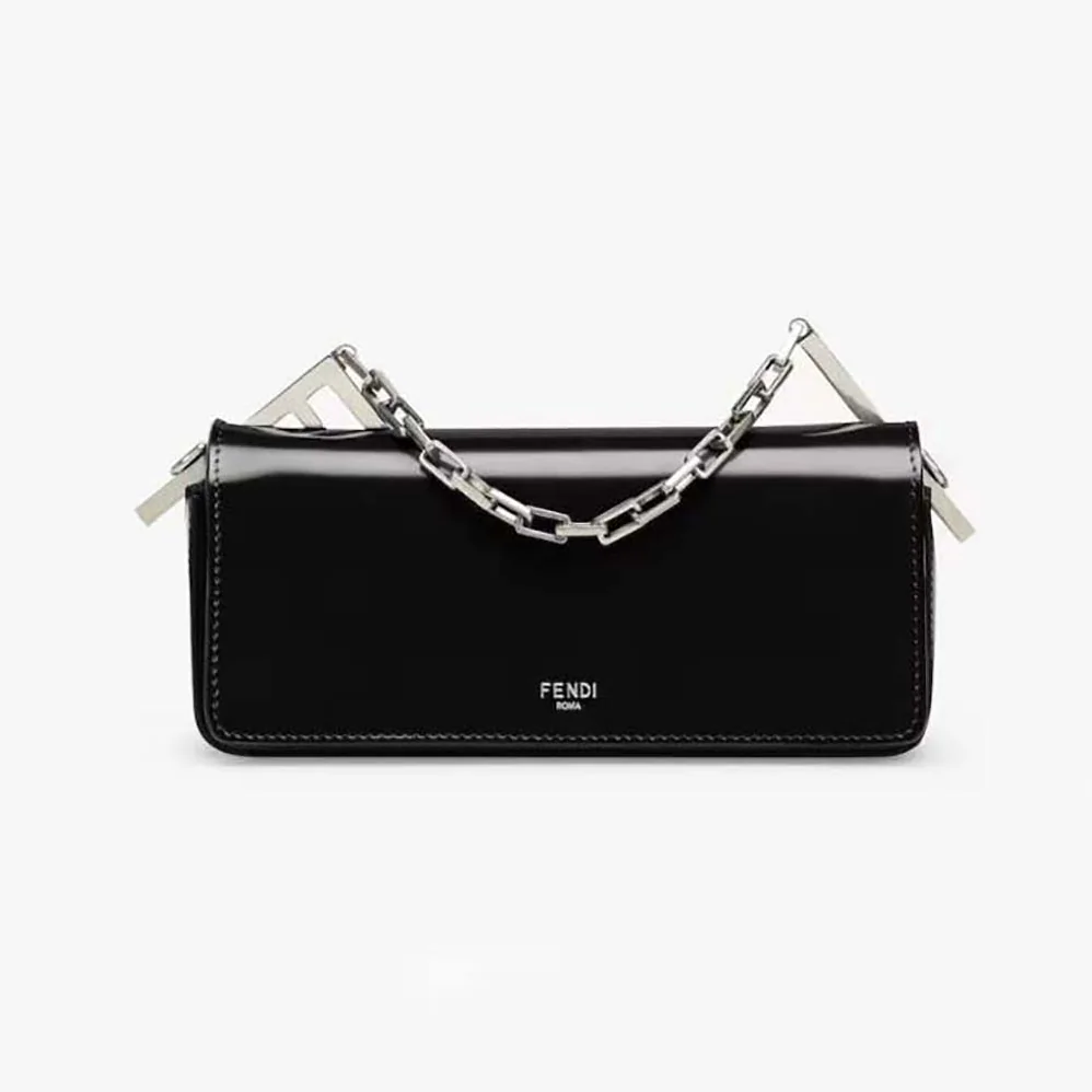 Fendi First Sight Black Leather Mini Bag for Women Fendi First Sight Black Leather Mini Bag for Women