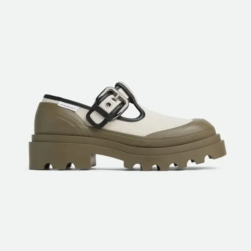 Bottega Veneta Trek Mary-Jane with Chunky Rubber Sole for Women Bottega Veneta Trek Mary-Jane with Chunky Rubber Sole for Women