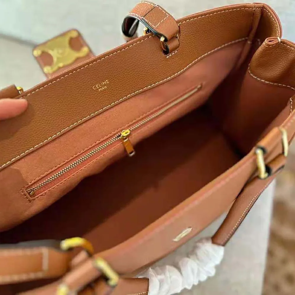 Celine Medium Appoline Bag in Supple Calfskin for Women in Brown Celine Medium Appoline Bag in Supple Calfskin for Women in Brown