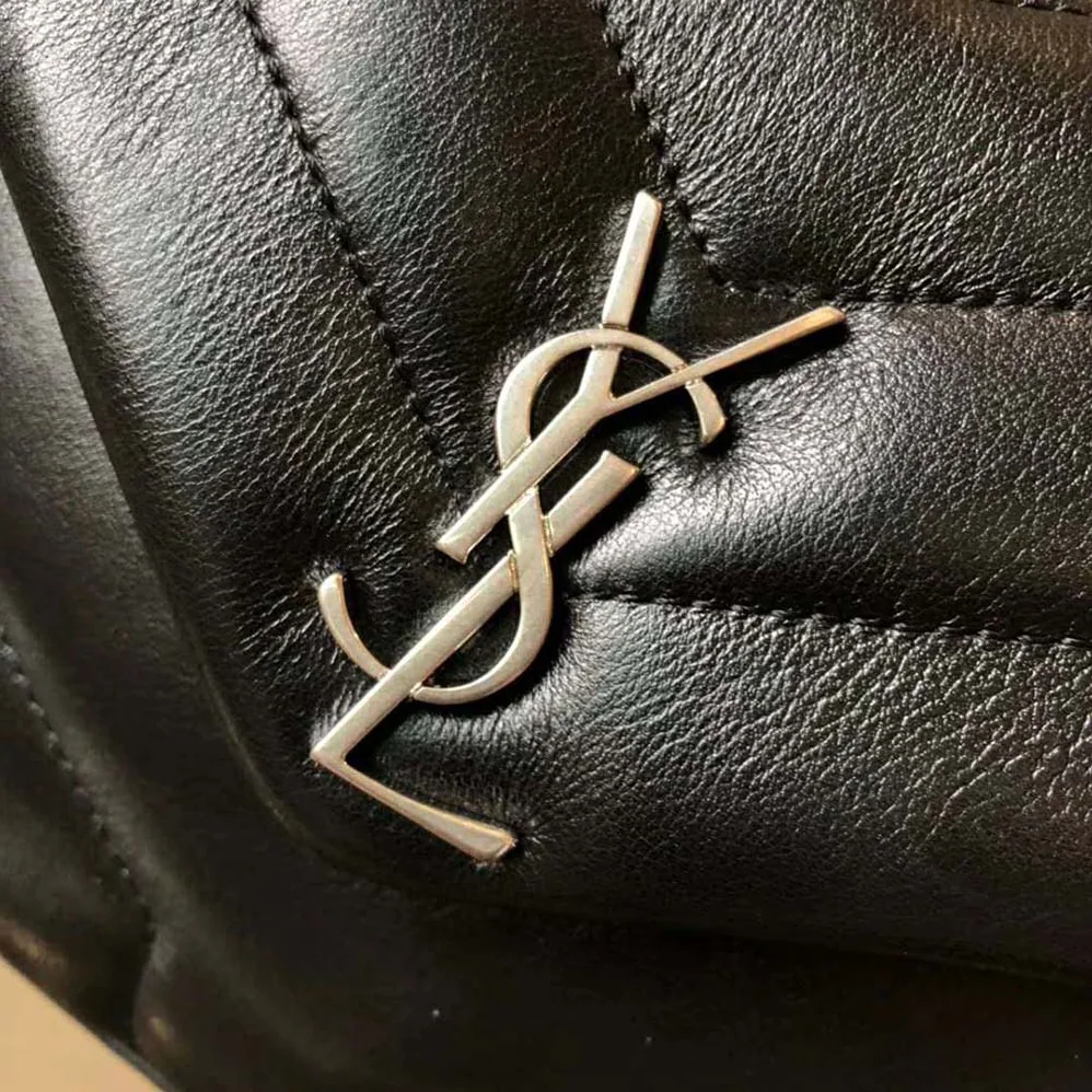 Saint Laurent YSL Small Loulou Bag Y Quilted Leather for Women in Black