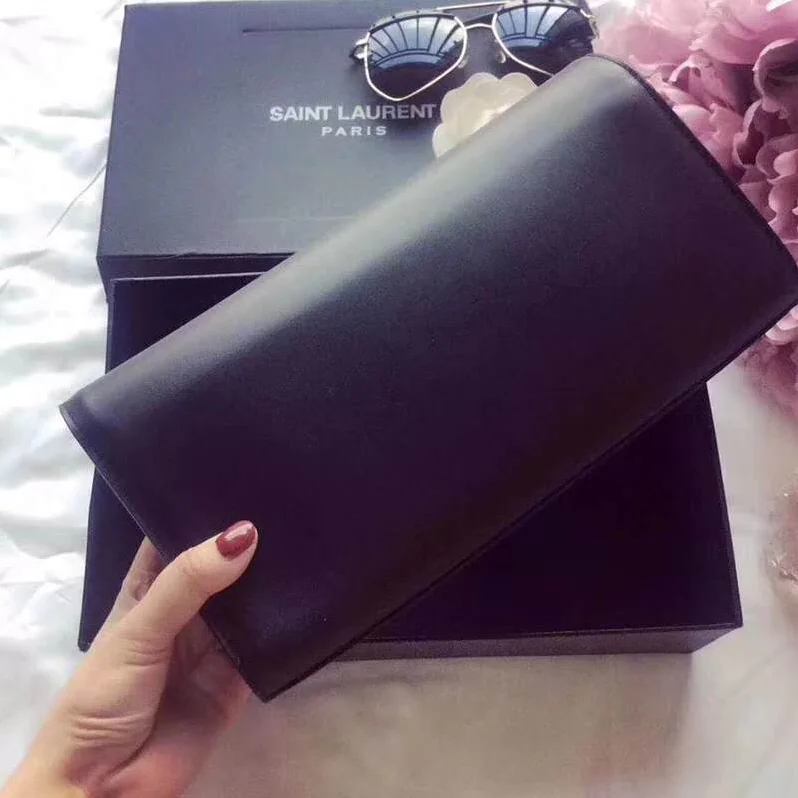 Saint Laurent YSL Kate Clutch Grain De Poudre Embossed for Women