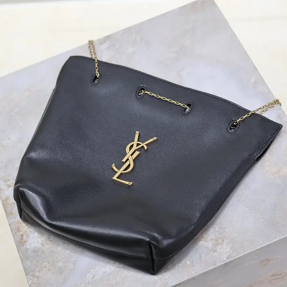 Saint Laurent YSL Pochon in Lambskin for Women