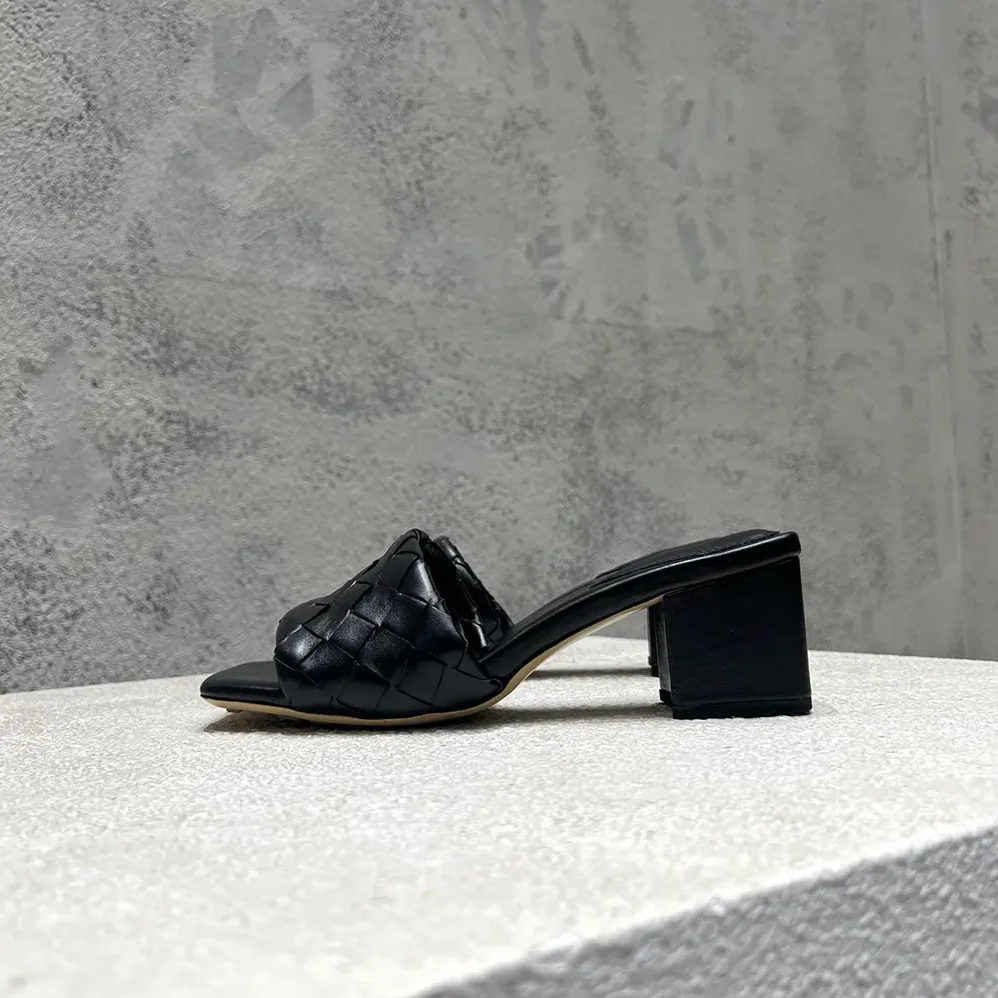 Bottega Veneta Parco Mule for Women in Black