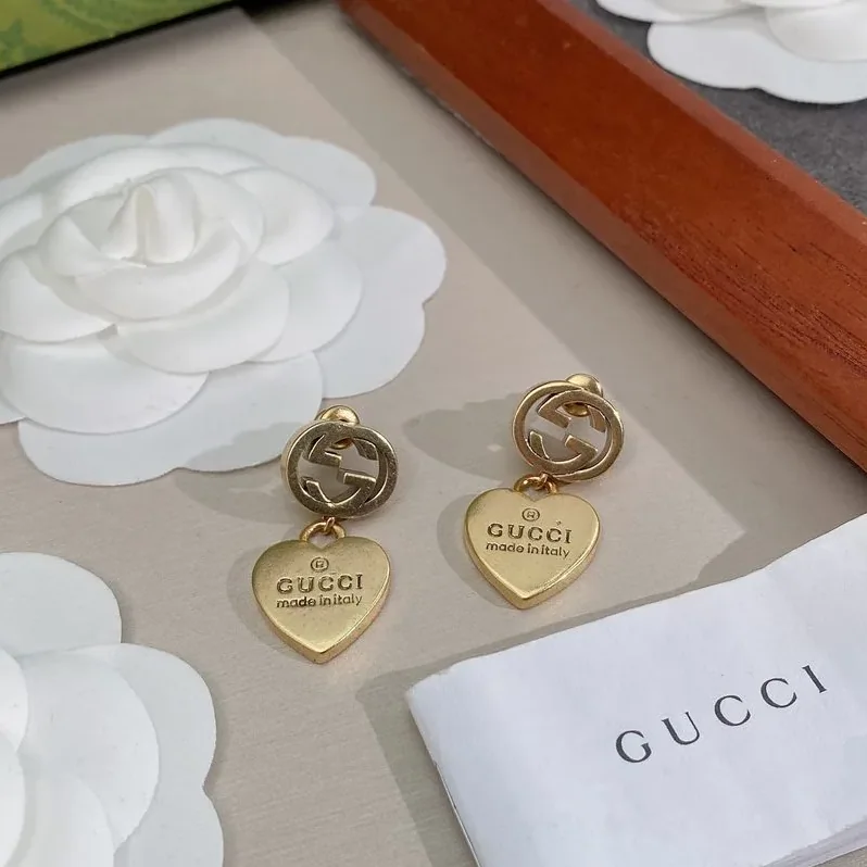 Double G Earrings Gold Double G Earrings Gold