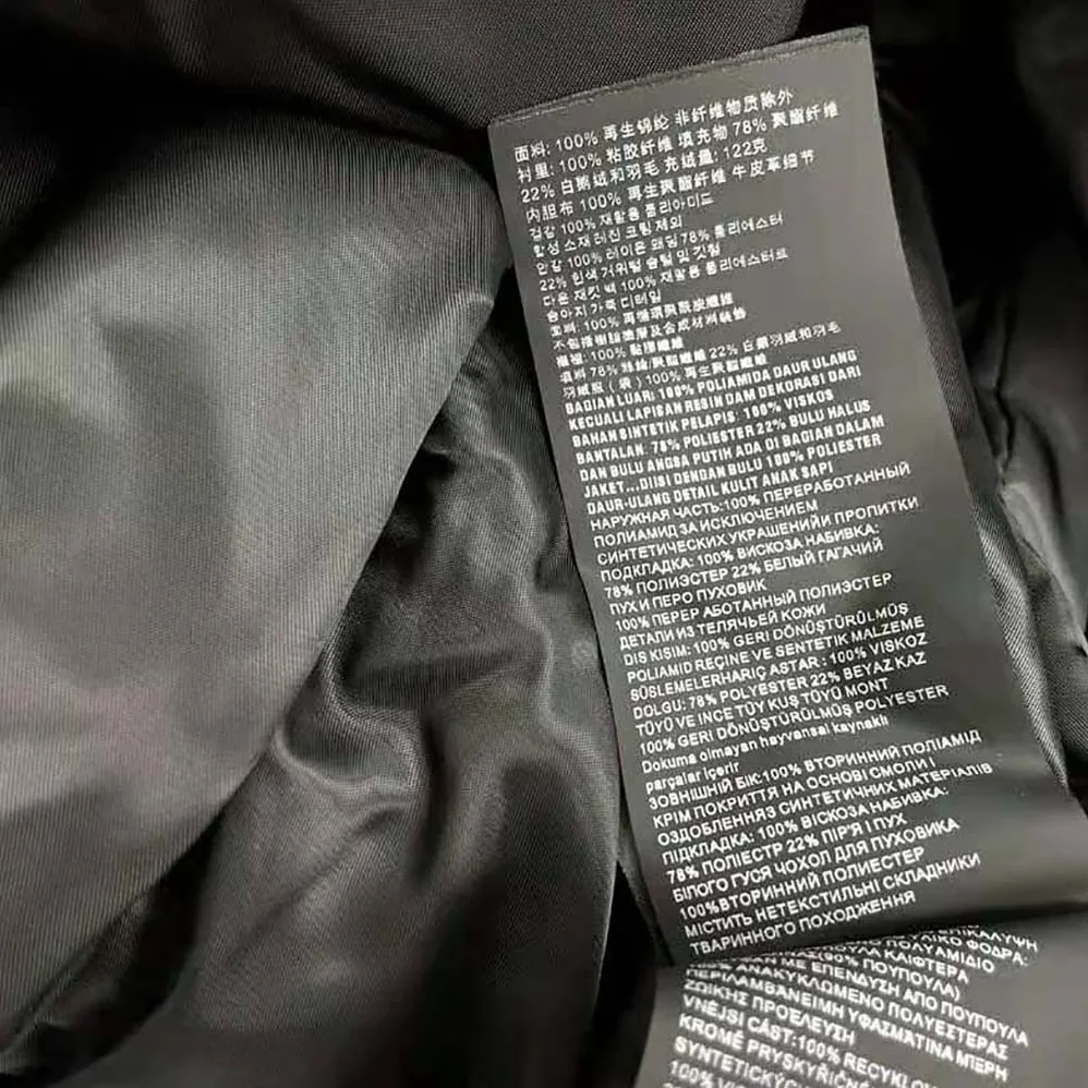 Prada Re-Nylon Down Coat with Enameled Metal Triangle Logo for Women Prada Re-Nylon Down Coat with Enameled Metal Triangle Logo for Women