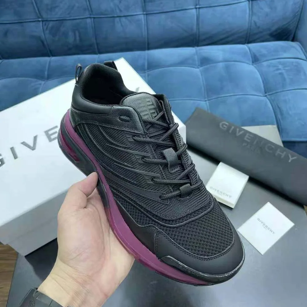Givenchy Giv 1 Sneakers in Leather and Mesh for Unisex in Purple