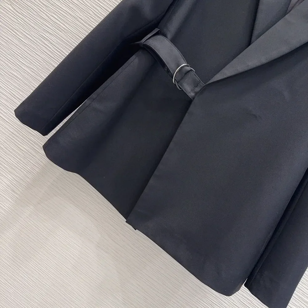 Loewe Draped Jacket In Wool for Women in Black