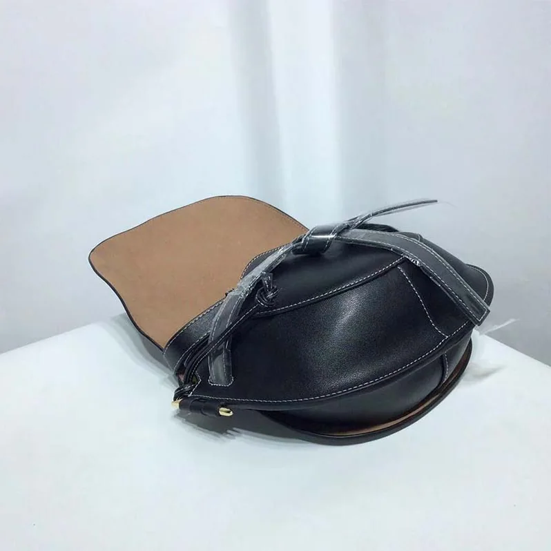 Loewe Mini Gate Bag Light Black Color for Women Loewe Mini Gate Bag Light Black Color for Women