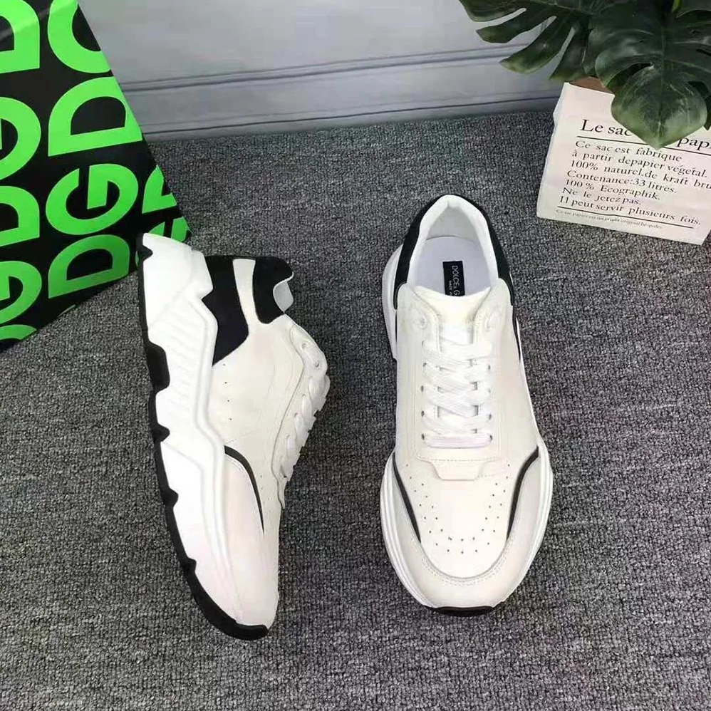 Dolce Gabbana D&G Daymaster Sneakers in Nappa Calfskin for Men in Black Dolce Gabbana D&G Daymaster Sneakers in Nappa Calfskin for Men in Black
