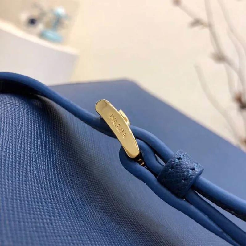 Prada Prada Galleria Bag in Saffiano Leather for Women in Blue