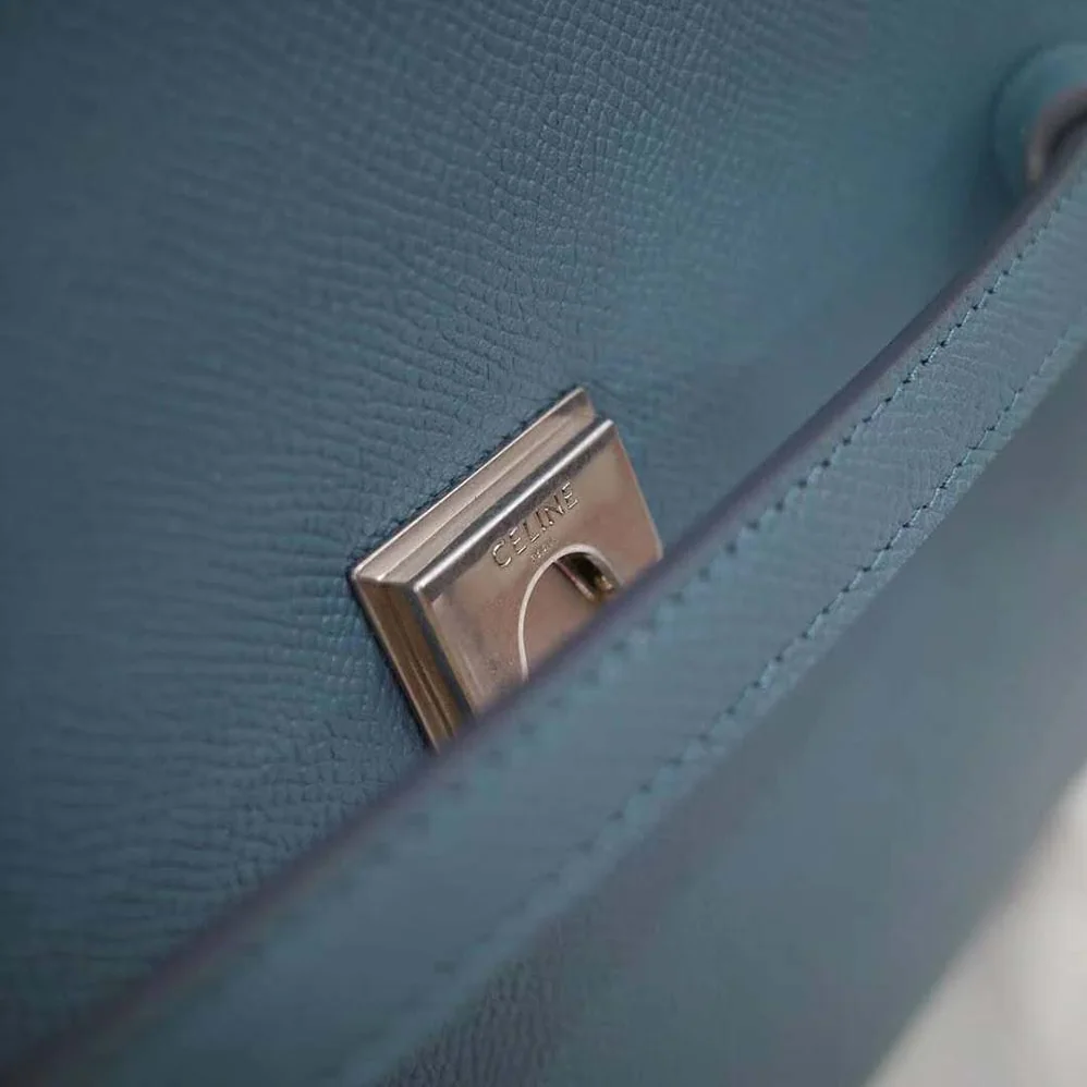 Celine Micro Belt Bag in Grained Calfskin for Women in Navy