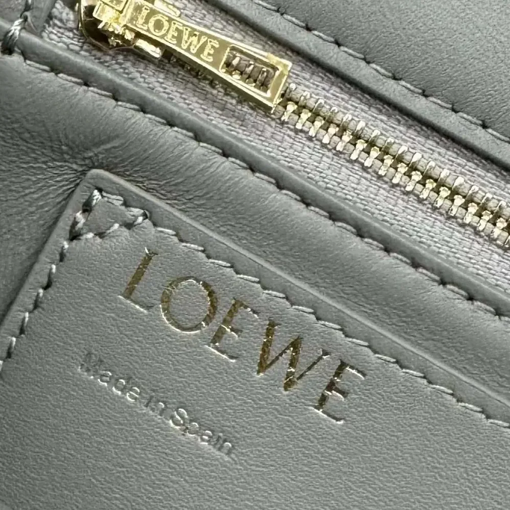 Loewe Mini Puffer Goya in Pleated Shiny Nappa Lambskin for Women