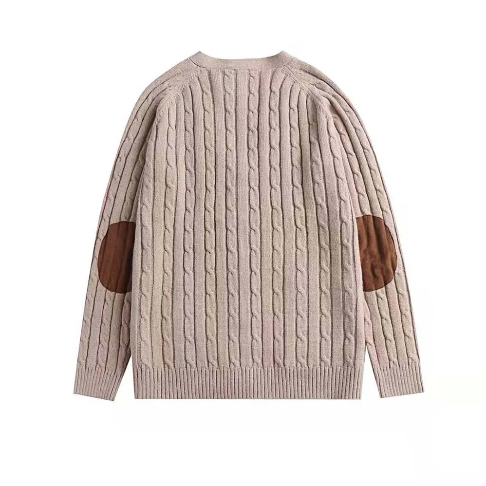 Celine Cable-knit Triomphe Cardigan in Cashmere for Women