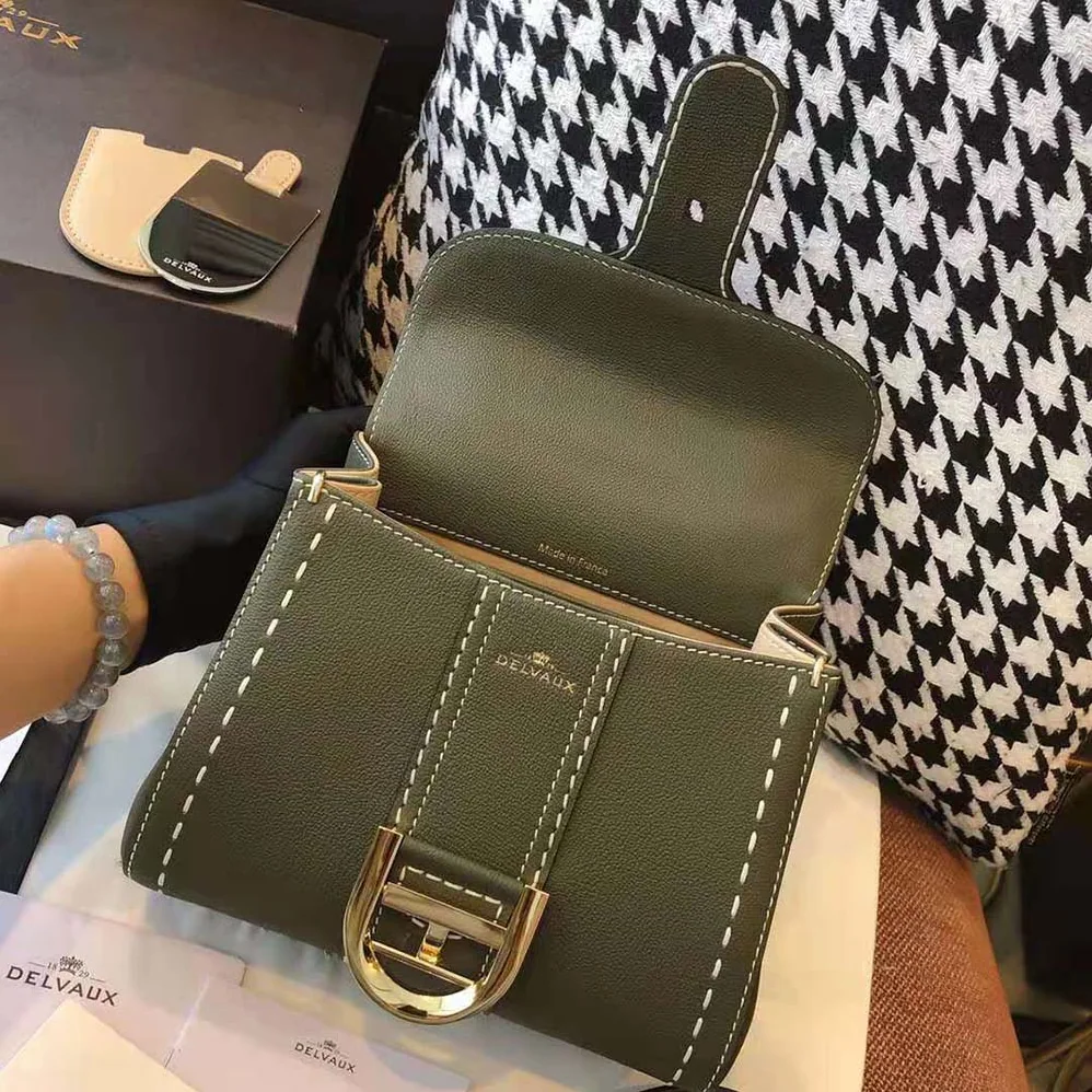 Delvaux Brillant Mini Surpique in Rodeo Calf for Women Delvaux Brillant Mini Surpique in Rodeo Calf for Women