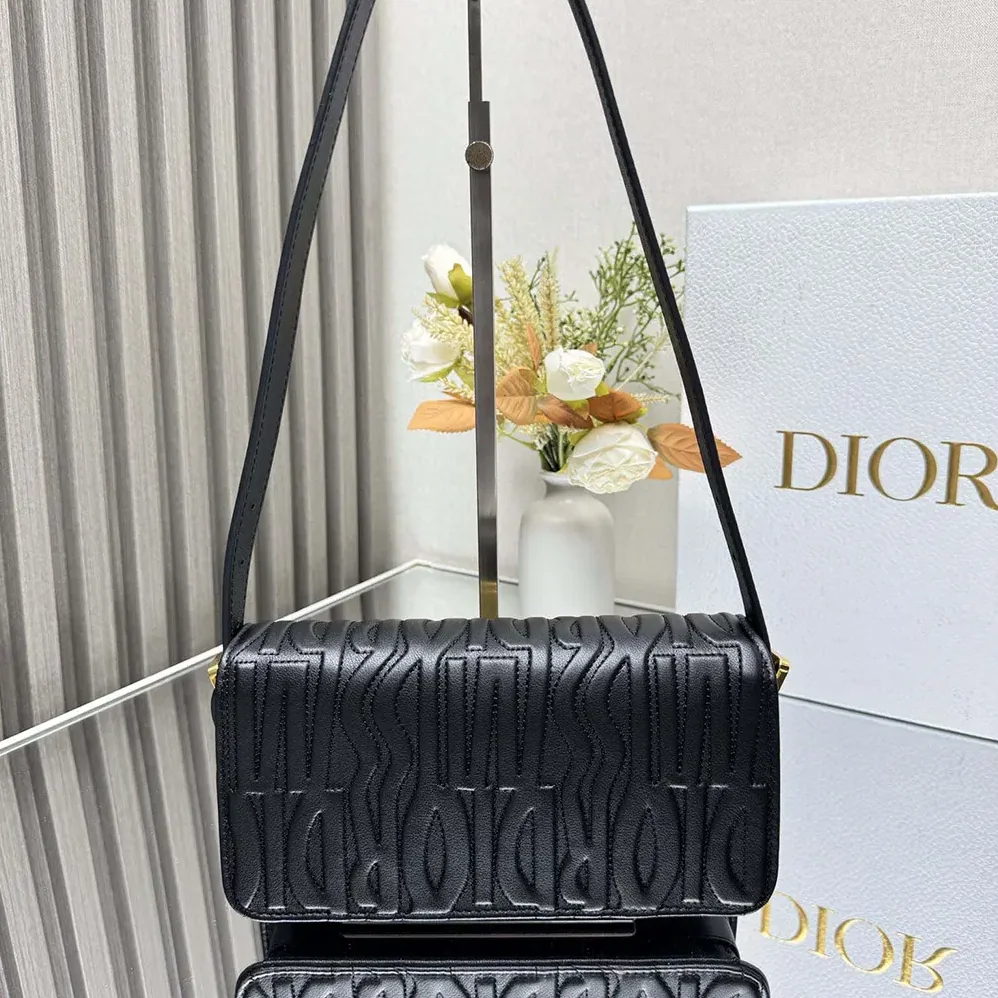 Dior Miss Dior Flap Bag Black Quilted Miss Dior Allover Calfskin for Women Dior Miss Dior Flap Bag Black Quilted Miss Dior Allover Calfskin for Women