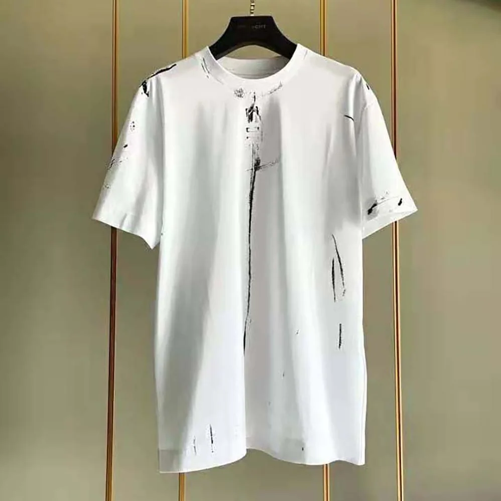 Givenchy Trompe Loeil Effect T-Shirt for Men in White