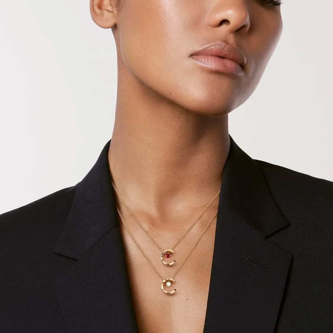 Chanel Coco Necklace Beige Gold Hardware