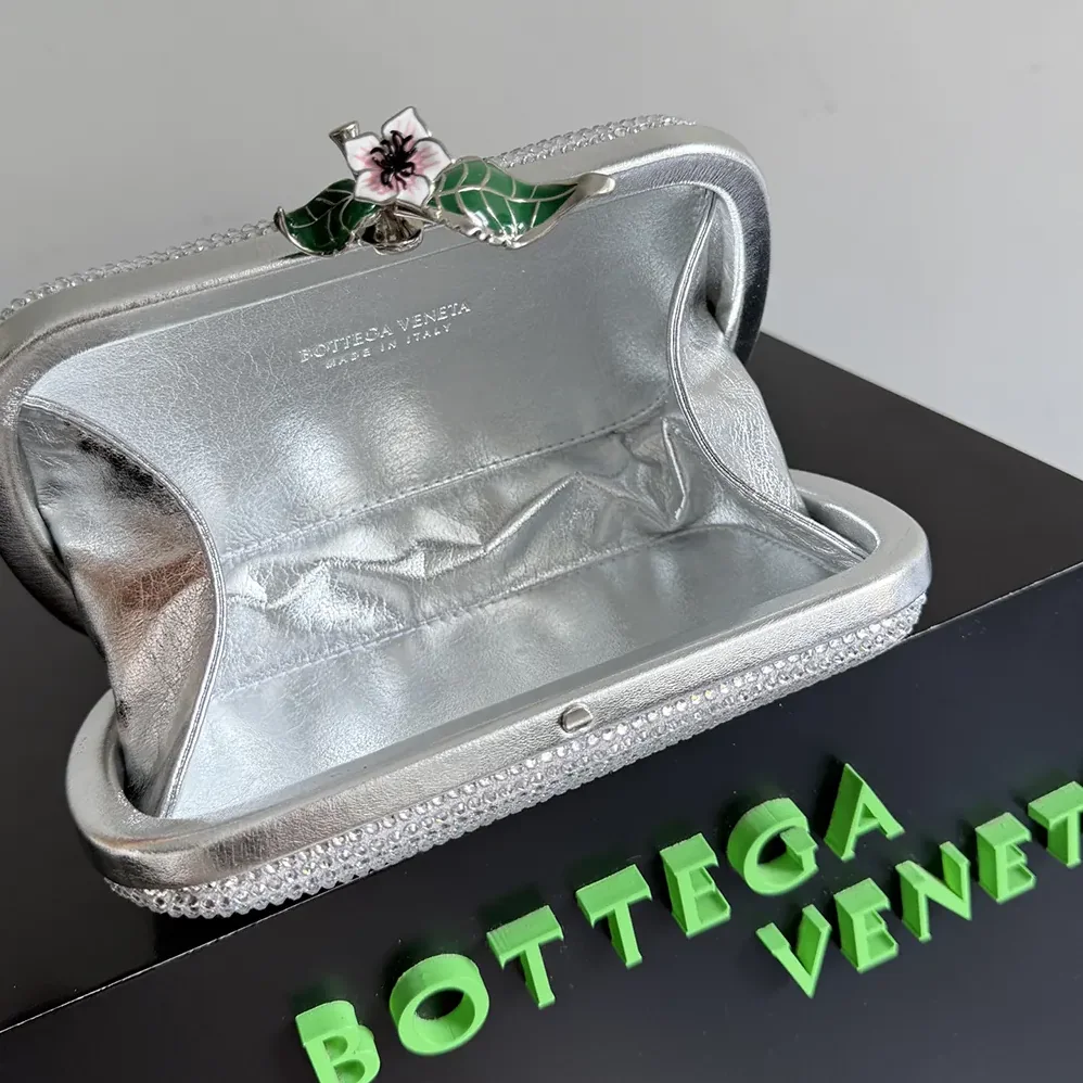 Bottega Veneta Knot for Women in Silver