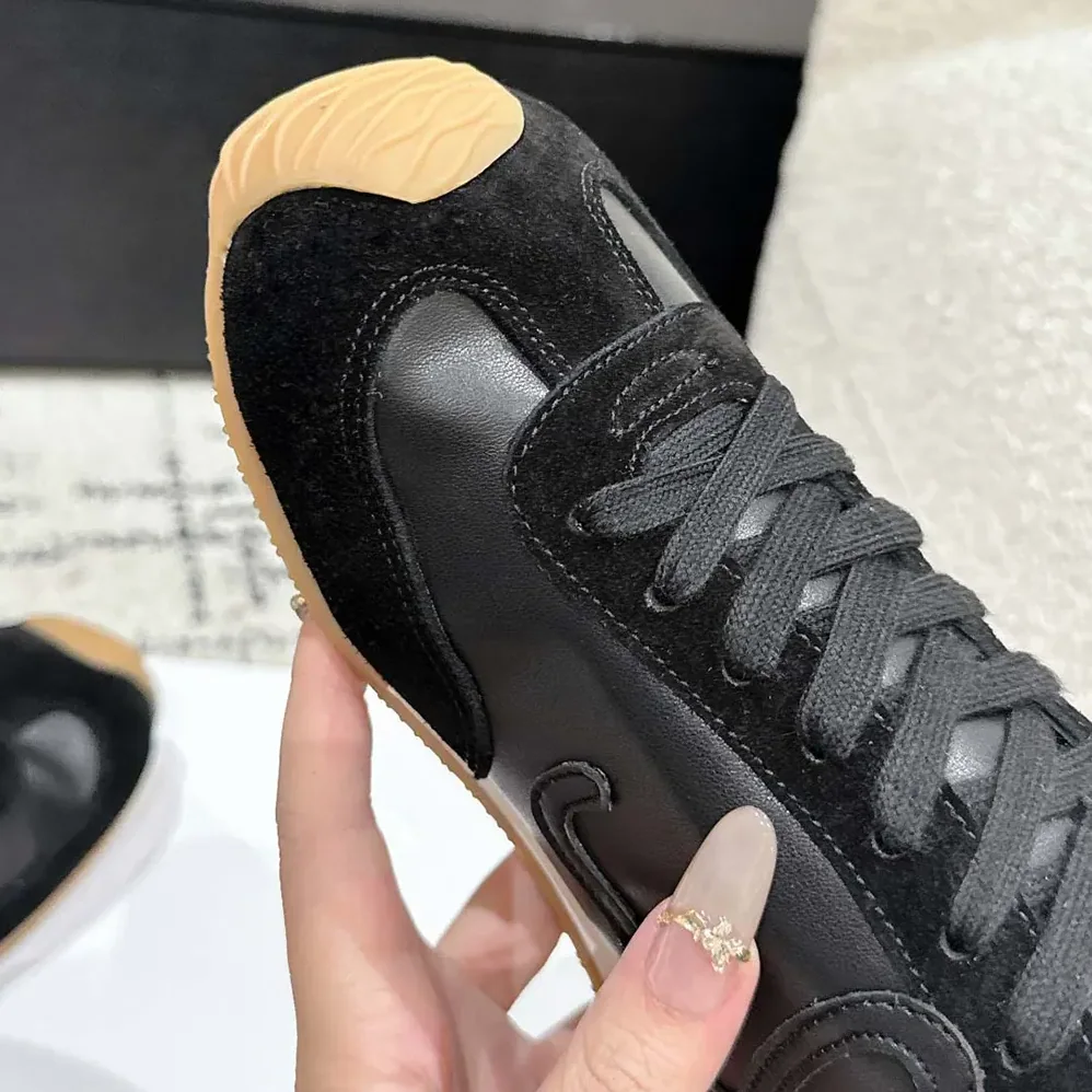 Loewe Ballet Runner 2.0 in Soft Calfskin for Unisex in Black Loewe Ballet Runner 2.0 in Soft Calfskin for Unisex in Black