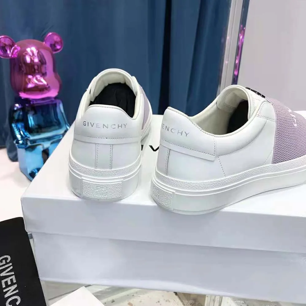 Givenchy Sneakers City Sport in Leather with GIVENCHY Webbing for Unisex in Purple Givenchy Sneakers City Sport in Leather with GIVENCHY Webbing for Unisex in Purple