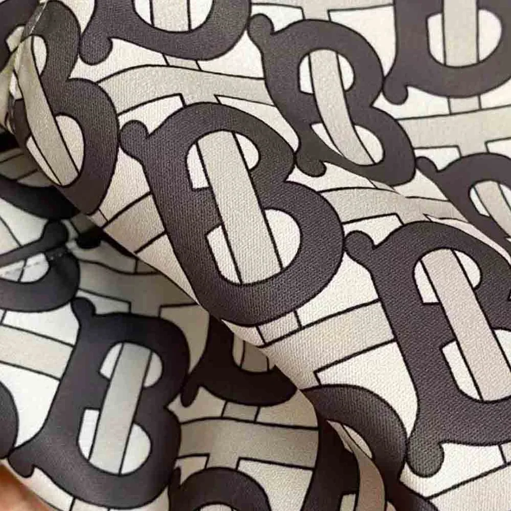 Burberry Monogram Print Cotton Oversized Hoodie for Women