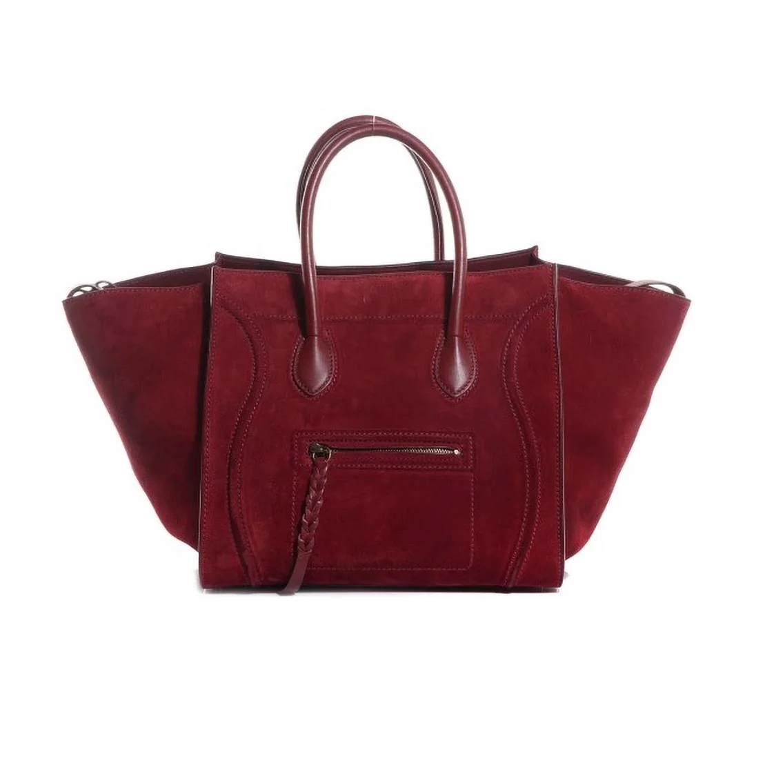 Celine Medium Luggage Phantom Bag in Baby Calfskin Leather in Purple Celine Medium Luggage Phantom Bag in Baby Calfskin Leather in Purple