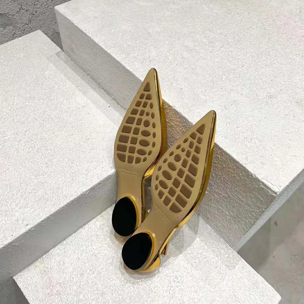Bottega Veneta Rocket T-Bar Ballerina Flat Laminated Leather T-Bar Ballerina for Women in Gold Bottega Veneta Rocket T-Bar Ballerina Flat Laminated Leather T-Bar Ballerina for Women in Gold
