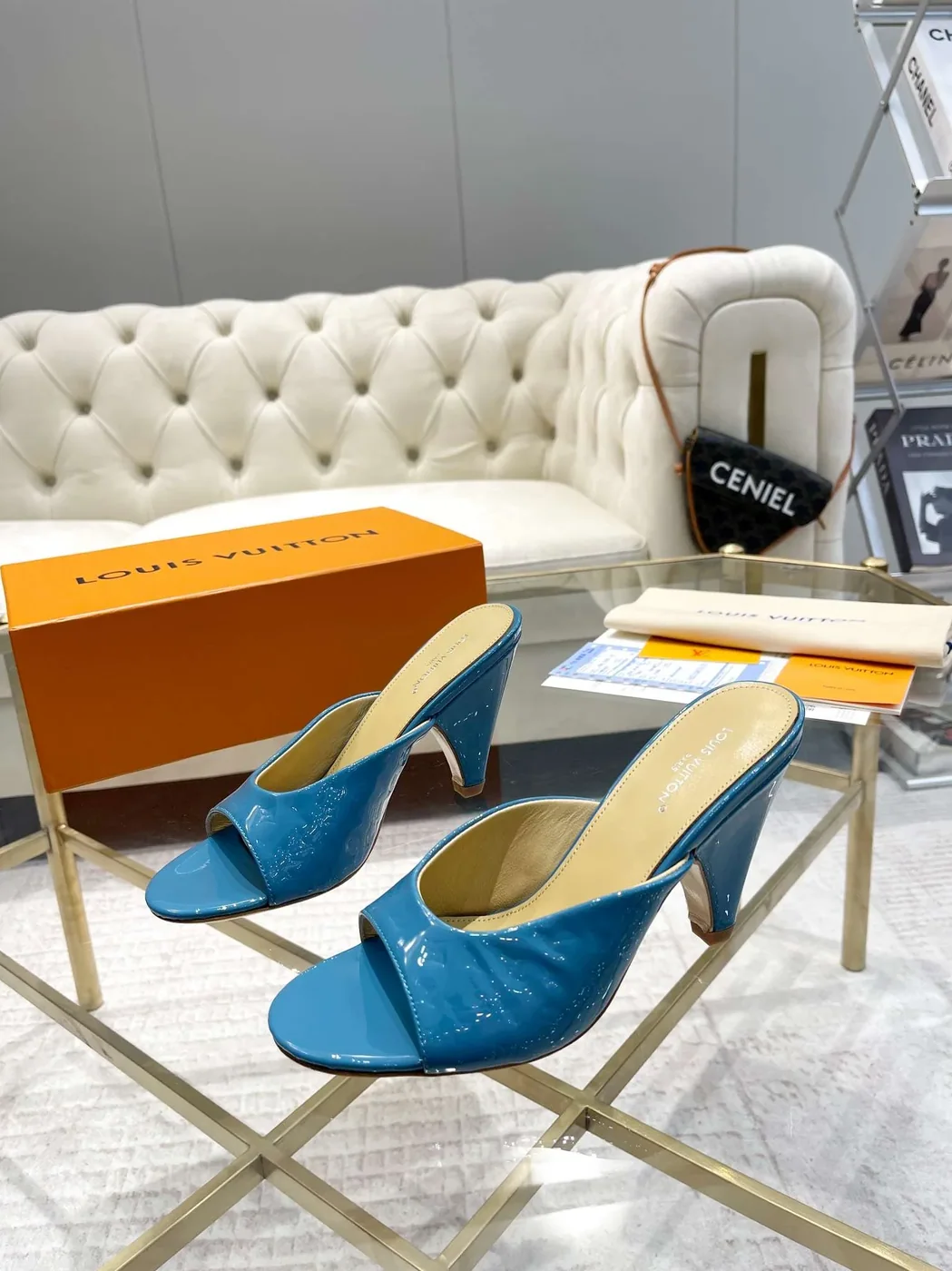 Louis Vuitton Super Mule Blue Louis Vuitton Super Mule Blue