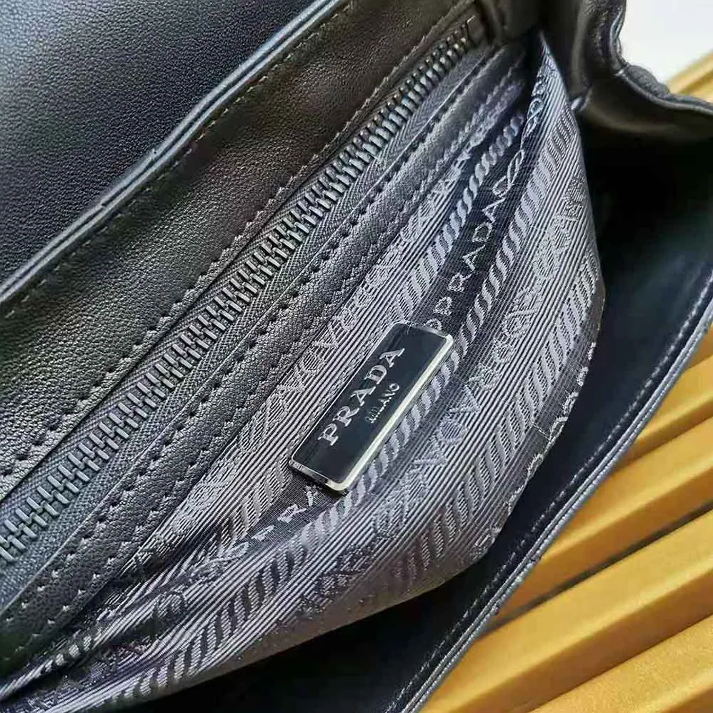Prada Large Nappa Leather Prada Spectrum Bag for Women in Black Prada Large Nappa Leather Prada Spectrum Bag for Women in Black