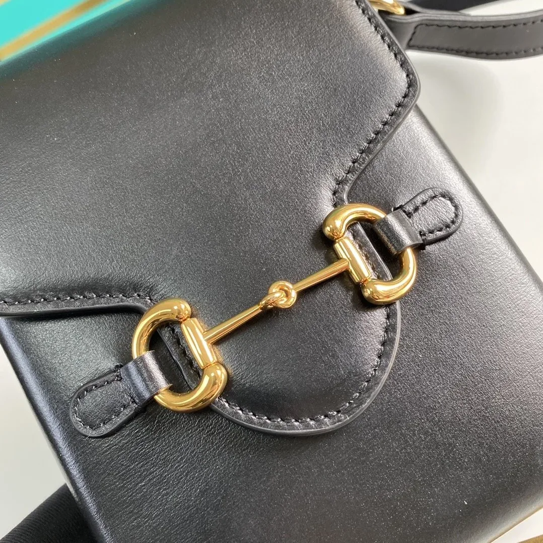 Gucci Horsebit 1955 Mini Bag Black Gucci Horsebit 1955 Mini Bag Black