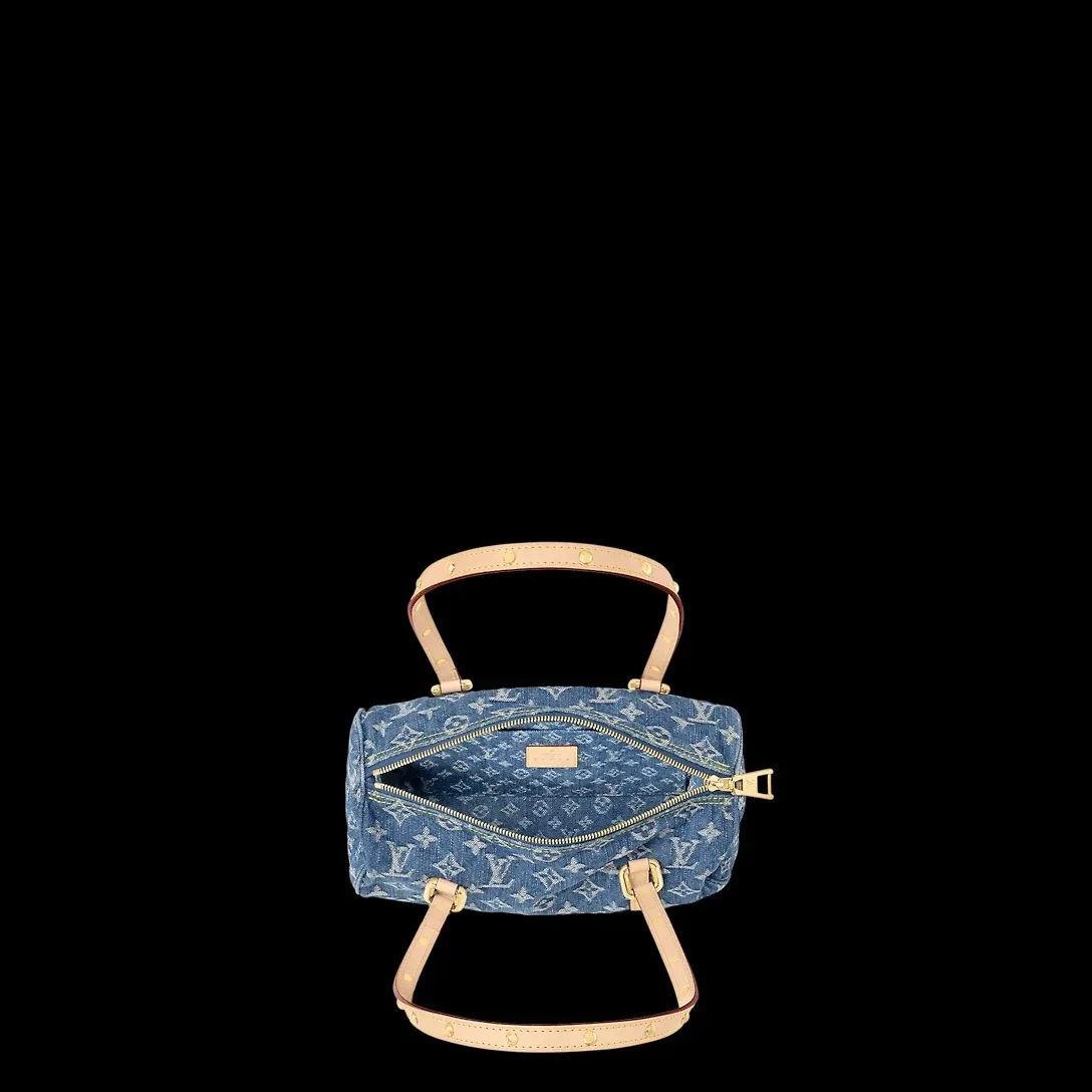 Louis Vuitton Papillon Blue Denim - 10.6 Inches / Louis Vuitton Papillon Blue Denim - 10.6 Inches /