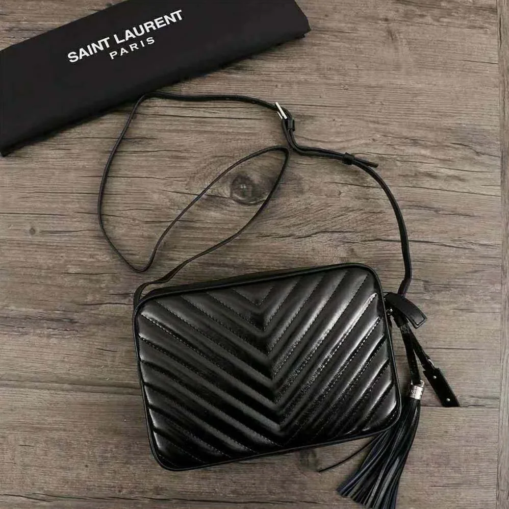 Saint Laurent YSL Lou Camera Bag Matelasse Leather for Women in Silver Saint Laurent YSL Lou Camera Bag Matelasse Leather for Women in Silver