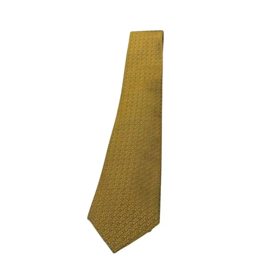 Hermes Tie Larguez Les Amarres Twillbi Yellow Hermes Tie Larguez Les Amarres Twillbi Yellow