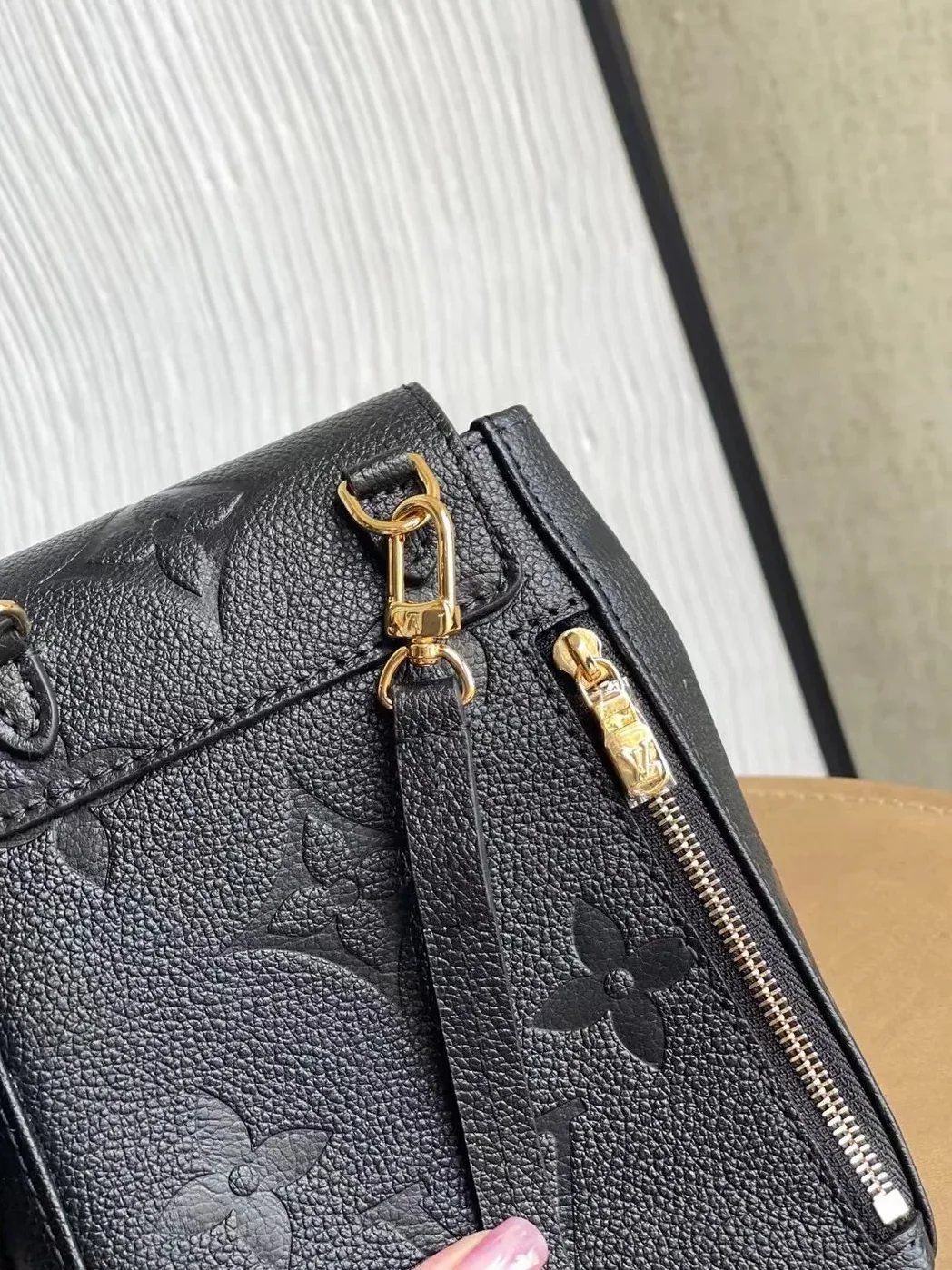 Louis Vuitton Tiny Backpack Monogram Empreinte Black