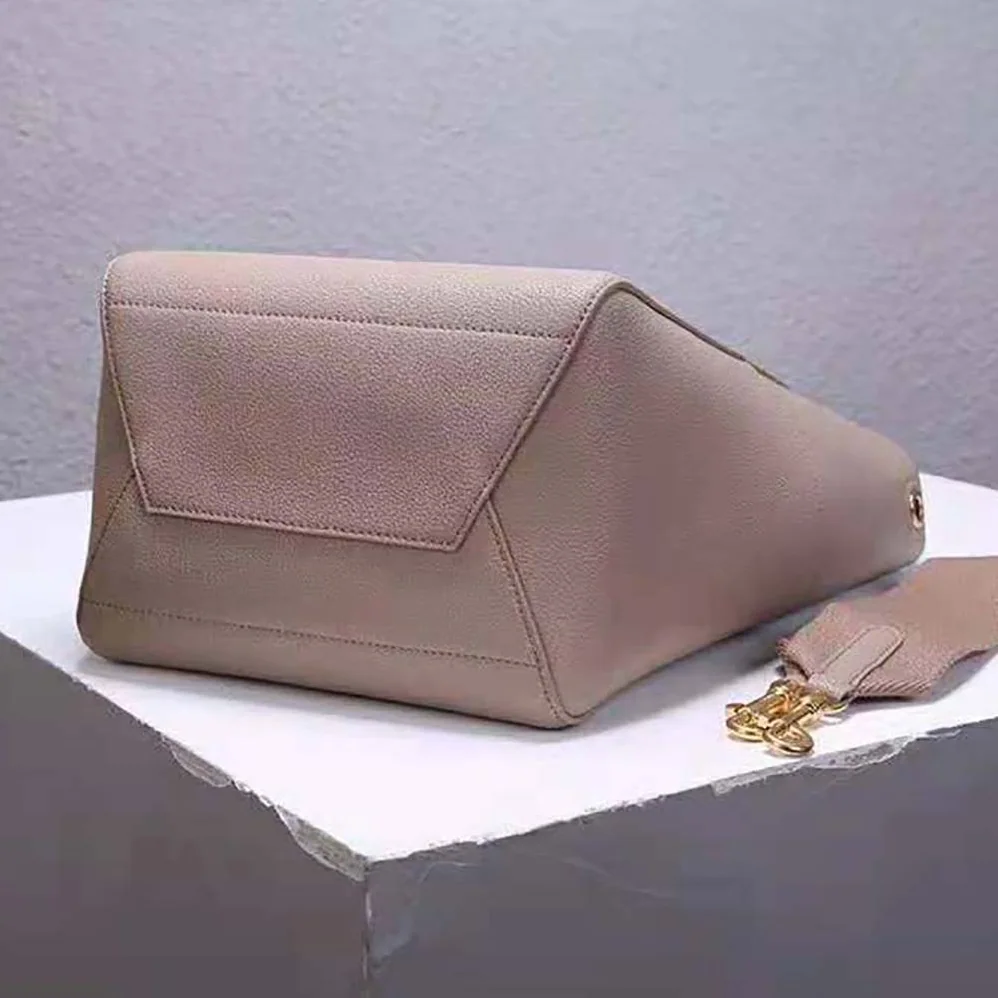 Celine Sangle Bucket Bag in Soft Grained Calfskin for Women in Gray Celine Sangle Bucket Bag in Soft Grained Calfskin for Women in Gray